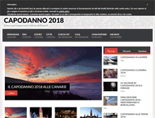 Tablet Screenshot of capodanno-2012.com